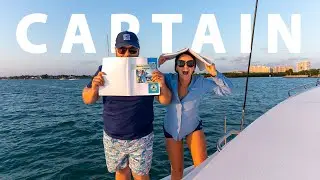 Call us CAPTAIN! We got our captains' license & are ready to set sail!