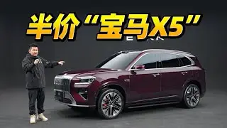 大劳中网配超宽轮子，ZEEKR极氪8X外观解析【老司机出品】