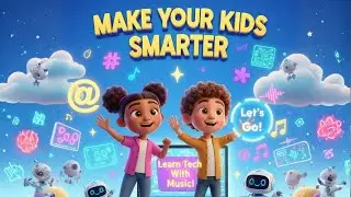 MAKE YOUR KIDS SMARTER 🧠  Learn Basic Tech Concepts in Fun Songs with Biuda Kids!