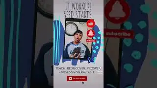 Seed Starts It WORKED!!! Full video on BOFE+ Check it out!