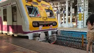 Mumbai local train | Mumbai Central to bandra railway station .