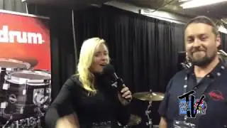 DDrum at the 2020 NAMM Show on Drum Talk TV