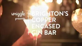 Brighton's Copper Encased Gin Bar