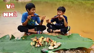 VỀ NHÀ VỚI VỢ | Hot Dog & Xúc Xích Ăn No Rồi Về