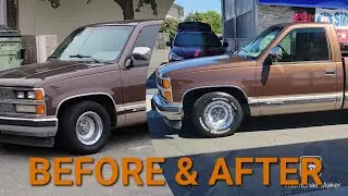 C1500 SILVERADO OBS WHITE LETTER TIRES COBRA COOPER, C10 RALLY WHEELS 275/60R15 255/60R15 295/50R15