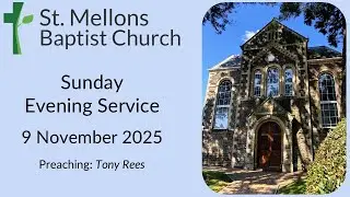 2025.11.09 - Sunday Evening Service