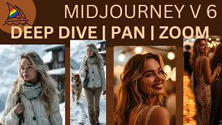 Midjourney V6: Deep Dive Into Pan and Zoom | Detailed Tutorial