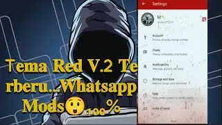 𝐓𝐞𝐦𝐚 𝐑𝐞𝐝 𝐕.2 𝐓𝐞𝐫𝐛𝐞𝐫𝐮...𝐖𝐡𝐚𝐭𝐬𝐚𝐩𝐩 𝐌𝐨𝐝𝐬😲₁₀₀%