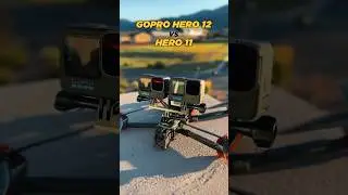 Can you tell the difference? Hero 12 is on the bottom 