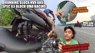 Yamaha AEROX NVX 155 aku UP SPEC 63 | aqil Main PART PART CARBON Fiber 