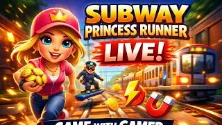 😱 Subway Princess Unlimited Run LIVE | High Score Challenge | Game with Gamer