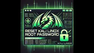Kali Linux || Reset Root Password