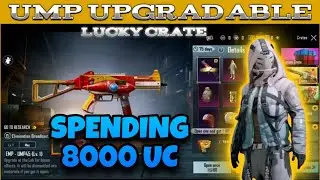 EMP UMP 45 CRATE OPENING BGMI | SPENDING 8000 UC | #BGMI