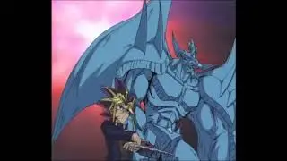 Yugioh best moment Pharaoh plays 3 egyptians Gods in greek