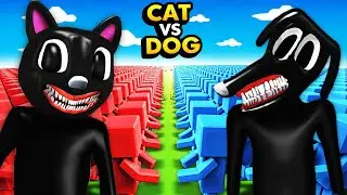 CARTOON CAT ARMY vs CARTOON DOG ARMY