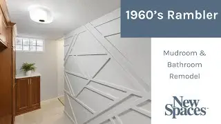 1960's Rambler Mudroom & Bathroom Remodel