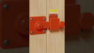 Simple Gate Latch Lock Ideas  #shorts #youtubeshorts #viralvideo