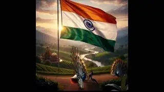 Jai Hind &bull; Mor Ki Shaan &bull; India in Vibes 🇮🇳🦚     #ai #india #indiaflag #peacock #pride