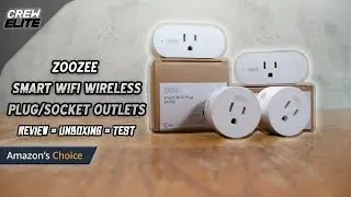 ZOOZEE: Smart WiFi Wireless Plugs | Compatible With Amazon Alexa & Google Assistant [REVIEW]