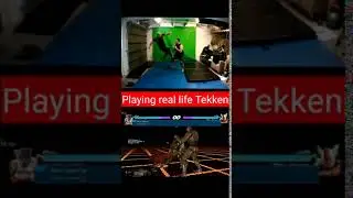 Real Life Tekken Move - Armor King's Neck Cutter Kick #Shorts