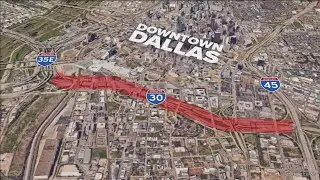 A major highway closure through the heart of Dallas is happening this weekend - in both directions