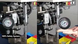618-2E  6 ton 2 working station fastener insertion machine