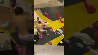 V3/6A+ Boulder Problem #bouldering #shorts #climbing