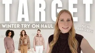 TARGET 🎯 NEW WINTER/SPRING 2024 | Puffer Jackets, All In Motion Activewear, and More | #targethaul