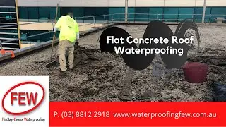 Most Effective Flat Concrete Roof Waterproofing Solution -  Office Complex Rooftop Repairs