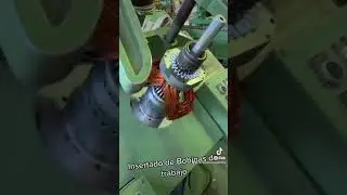 👉🏻As&iacute; se fabrican los motores el&eacute;ctricos🇦🇷: Inserci&oacute;n de bobinas | Coil Inserting Machine