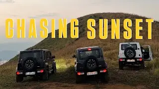 CHASING SUNSET ON OUR JIMNY’S
