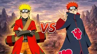 naruto uzumaki sage mode vs pain  Naruto Ultimate Ninja Storm 4