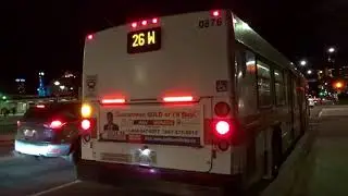 Miway 2008 New Flyer D60LFR 0876 | 26 Burnhamthorpe (Ride Video)