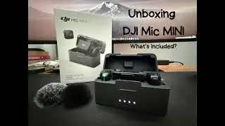 Unboxing the DJI Mic Mini + audio test