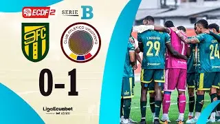 RESUMEN COMPLETO: 9 DE OCTUBRE 0-1 ATL. VINOTINTO l LIGA ECUABET SERIE B - FECHA 21