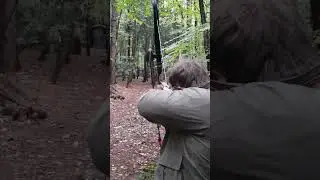 65 Yard Shot at the Multicoloured Rugby Ball - Sorin Archery Ltd Hercules Supercurve/Black Wolf Rig.