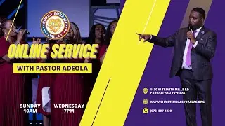 CHRIST EMBASSY DALLAS LIVE SERVICE (STREAM 2)