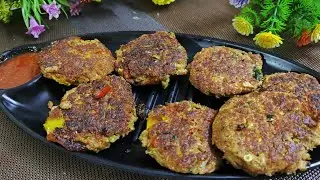 High protein soya and shimla mirch kabab recipe.. 