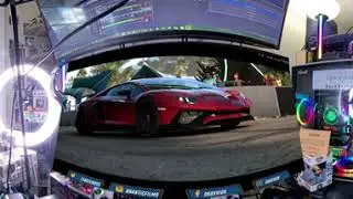 Forza Horizon 5 [8K 360&deg; VR] for PC on max Extreme settings with Special Xbox series X controller