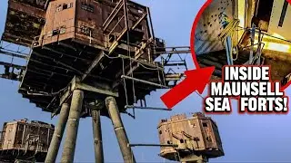 🎄🎀Christmas Special : INSIDE A Maunsell Sea Fort | Amazing Time Capsule !! | Red Sands 🎀 #history