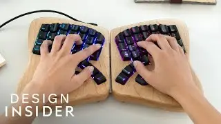 Keyboard Designed For Your Hands' Natural Resting Position