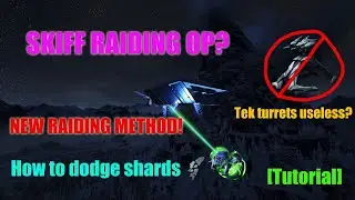 Ark New Insane OP Raiding Method! Tek Turrets useless? [Tutorial]