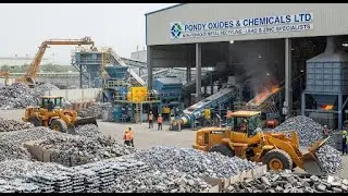 Pondy Oxides & Chemicals Ltd - Specializes In Non-Ferrous Metal recycling, Particularly Lead & Zinc