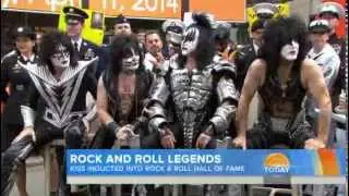 KISS - Come See The Best Band In The World - TODAY Show - 11/04/2014