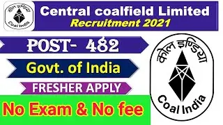 Central coalfield limited recruitment 2021|| CCL apprentice vacancy 2021|| Apprentice vacancy 2021