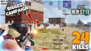 The Best Campaign in Pro Players | Pubg new State Solo vs Squad