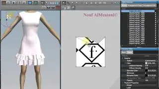 طريقة عمل شعار في برنامج Marvelous Designer2