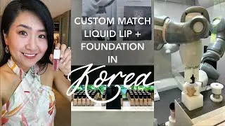 GOT MY LIP + FOUNDATION SHADE CUSTOM MATCHED IN KOREA | Amore Pacific Seoul personalised makeup