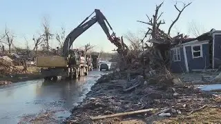 Missouri Task Force 1 returns after tornado cleanup in Kentucky