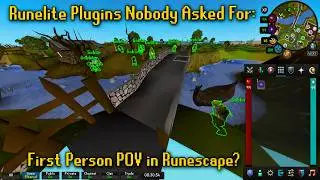 Runelite FIRST PERSON PLUGIN OSRS WARNING: CURSED